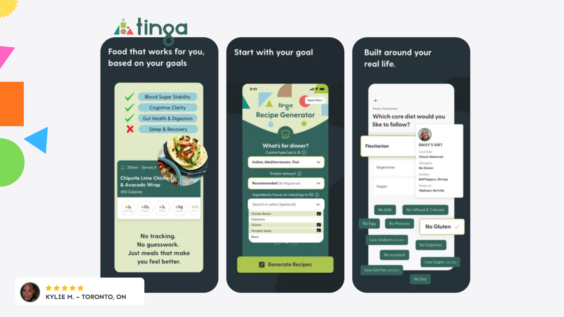 Tinga.ca - React native App and Backend with AI Integration