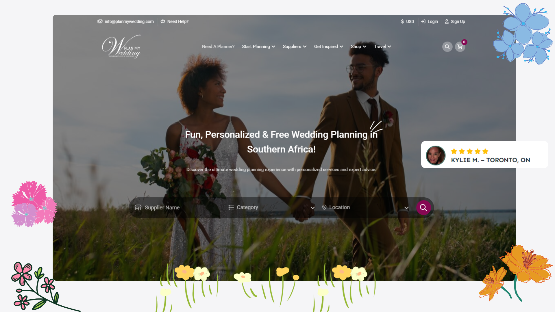 PlanMyWedding - AI-Powered Wedding Management Web App